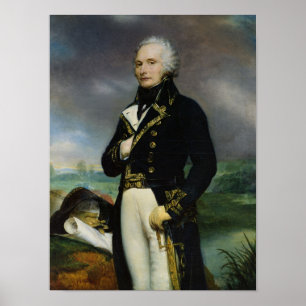 Affiches Portrait de vicomte Alexandre-Francois-Marie