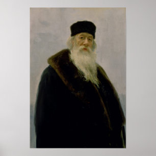 Affiches Portrait de Vladimir Vasil'evich Stasov 1900