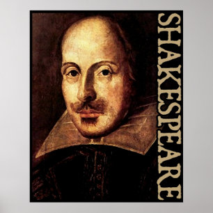 Affiches Portrait de William Shakespeare
