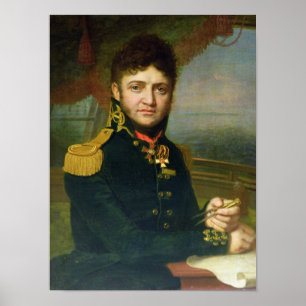 Affiches Portrait de Yuri F. Lisyansky, 1810