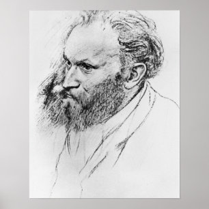 Affiches Portrait d'Edgar Degas   d'Edouard Manet