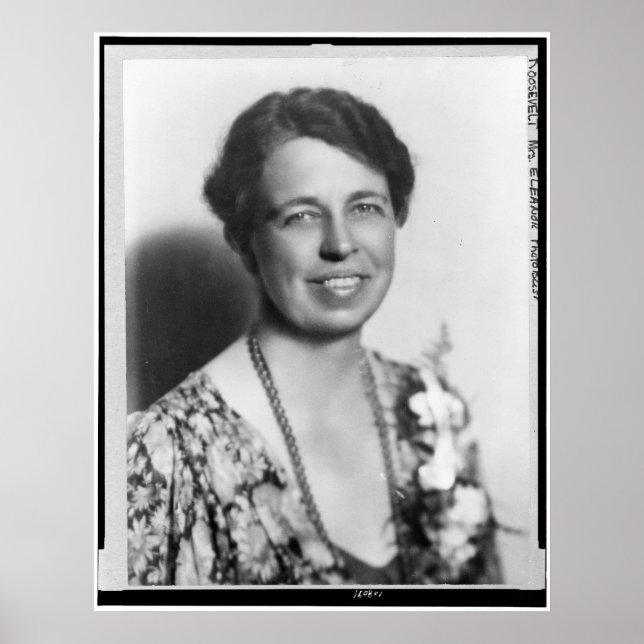 Affiches Portrait d'Eleanor Roosevelt (Devant)