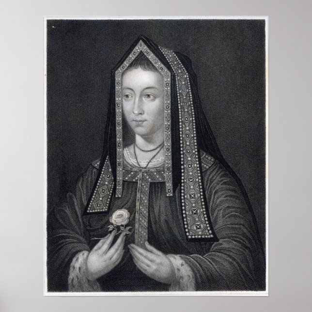 Affiches Portrait d'Elizabeth d'York (Devant)