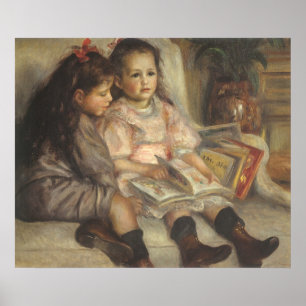 Affiches Portrait des enfants Caillebotte par Pierre Renoir