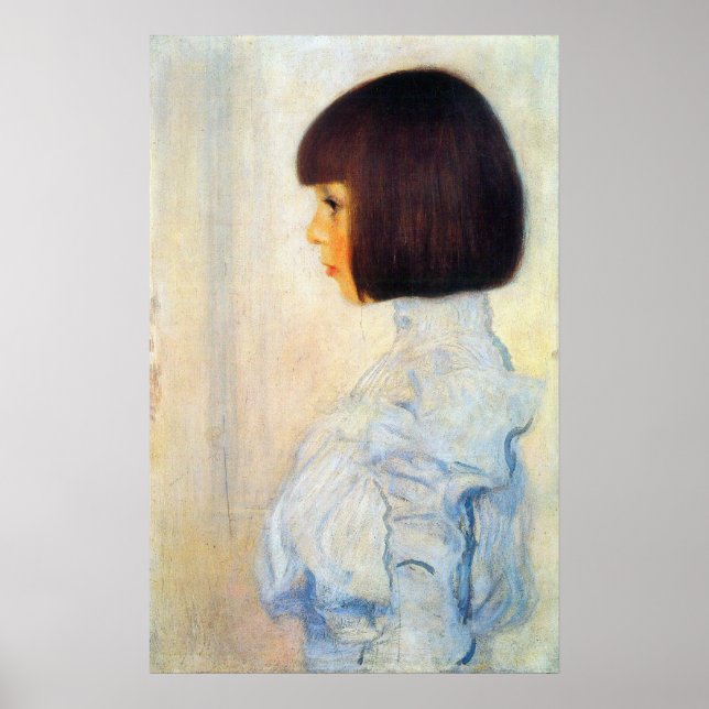 Affiches Portrait d'Helene Klimt par Gustav Klimt (Devant)