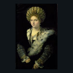 Affiches Portrait d'Isabella d'Este<br><div class="desc">Portrait d'Isabella d'Este | par Titian | Lieu de l'art : Musée Kunsthistorisches,  Vienne,  Autriche | Artiste italien | Numéro de collection d'images : XAM58897</div>