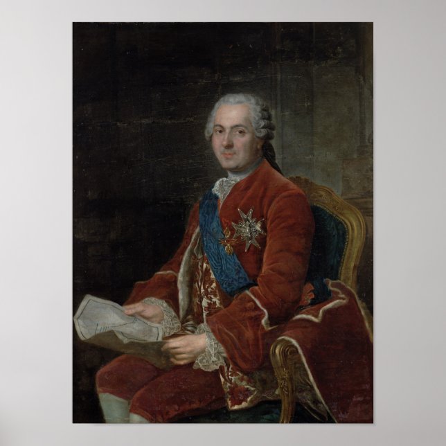 Affiches Portrait du Dauphin Louis de France (Devant)