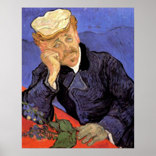 Affiches Portrait du docteur Gachet par Vincent van Gogh