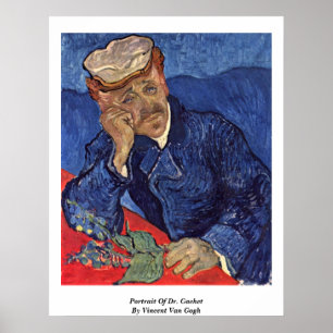 Affiches Portrait Du Dr Gachet Par Vincent Van Gogh