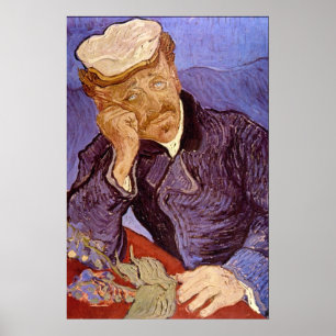 Affiches Portrait du Dr Gachet par Vincent Willem van Gogh