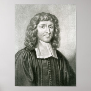 Affiches Portrait du Dr Isaac Barrow