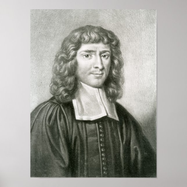 Affiches Portrait du Dr Isaac Barrow (Devant)