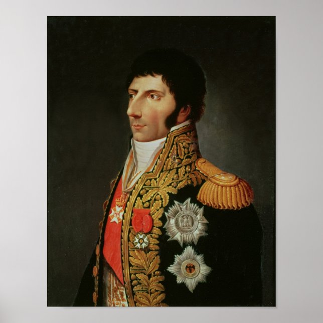 Affiches Portrait du maréchal Charles Jean Bernadotte (Devant)