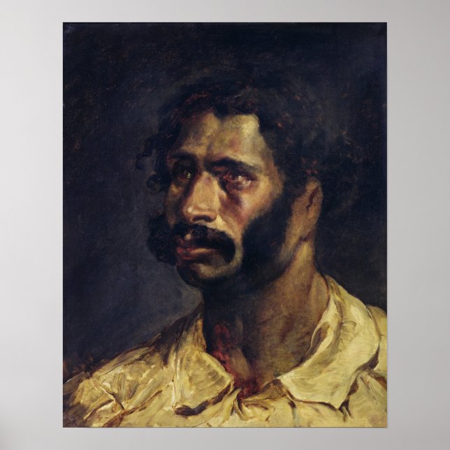 Affiches Portrait du menuisier de "La Méduse" (Devant)