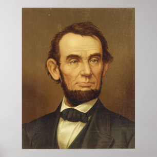 Affiches Portrait du Président Abraham Lincoln