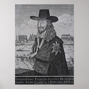 Affiches Portrait du Roi Charles I