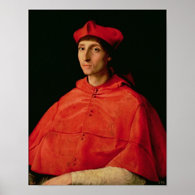 Affiches Portrait d'un cardinal 2 (Devant)