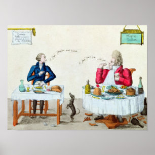 Affiches Portrait d'un glouton