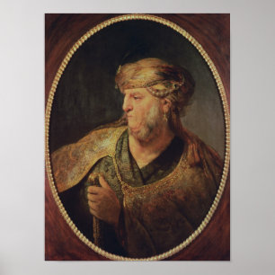 Affiches Portrait d'un homme dans le costume oriental, 1633