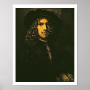 Affiches Portrait d'un jeune homme, 1658 (huile sur la
