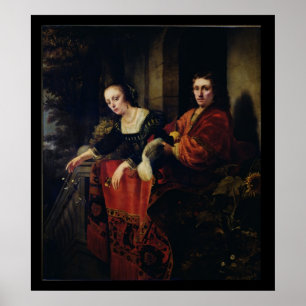 Affiches Portrait d'un mari et d'une épouse, 1654