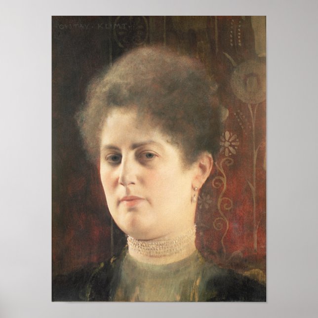 Affiches Portrait d'une dame (Devant)