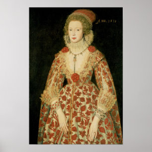 Affiches Portrait d'une dame, 1619