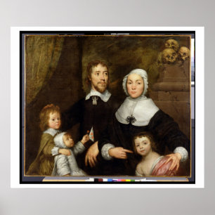 Affiches Portrait d'une famille, probablement celui de Rich