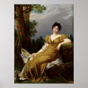 Affiches Portrait d'une femme assise