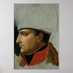 Affiches Portrait inachevé de Napoléon Ier