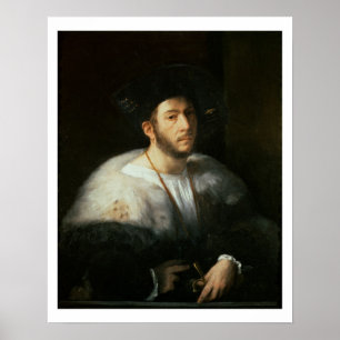 Affiches Portrait of a man, possibly Cesare Borgia (1476-15