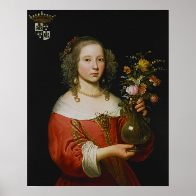 Affiches Portrait of a Young Girl (Devant)