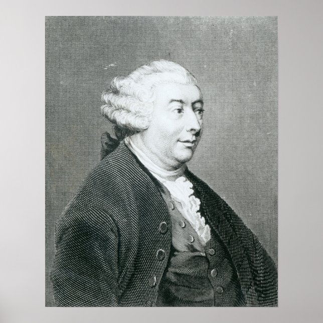Affiches Portrait of David Hume (Devant)