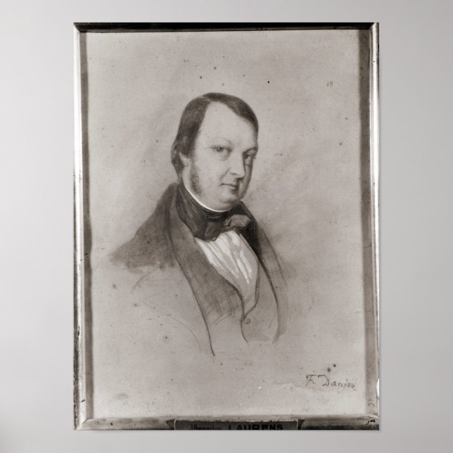 Affiches Portrait of Frederic Chopin (Devant)