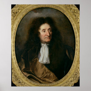 Affiches Portrait of Jean de La Fontaine