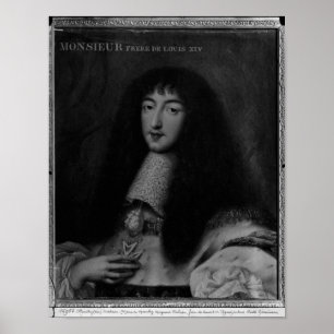 Affiches Portrait of Philippe  Duc d'Orleans