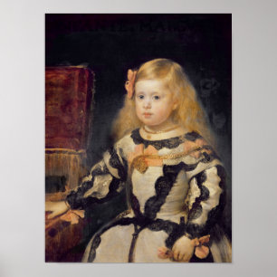 Affiches Portrait of the Infanta Maria Marguerita  1654