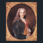 Affiches Portrait of Voltaire aged 23, 1728<br><div class="desc">Portrait of Voltaire | by Nicolas de Largilliere | Art Location: Private Collection | French Artist | Image Collection Number: XIR36545</div>