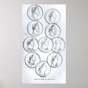 Affiches Portraits des empereurs romains