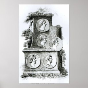 Affiches Portraits des empereurs romains de
