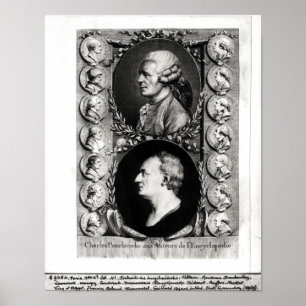 Affiches Portraits des Encyclopédistes Jean