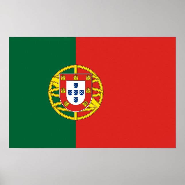 Affiches Portugal flag Bandeira De Portugal (Devant)