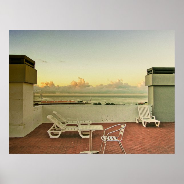 Affiches (PORTUGAL) Sunrise de Funchal (Devant)