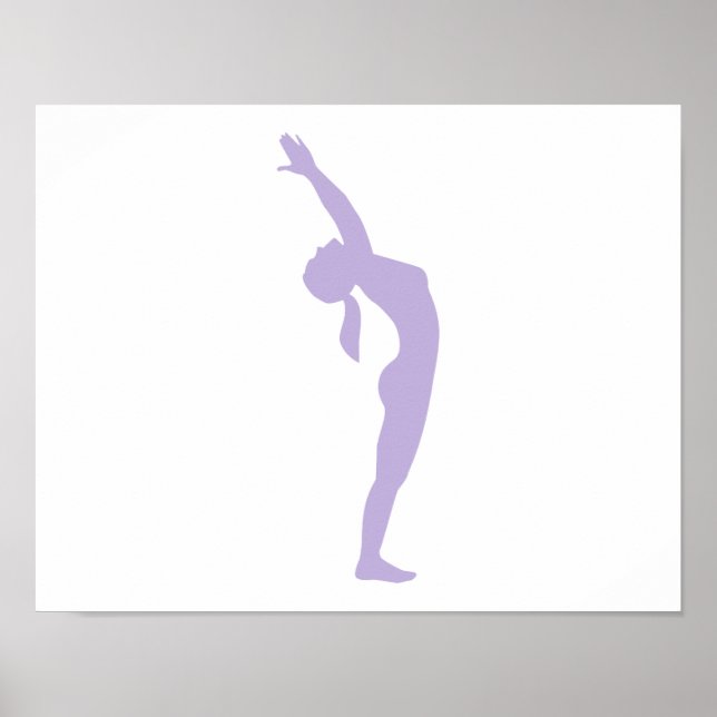 Affiches Pose de yoga (Devant)
