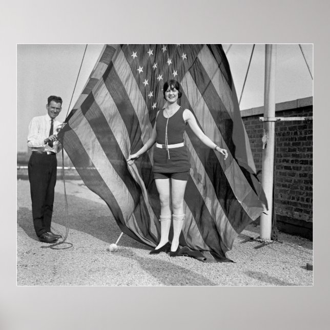 Affiches Pose patriotique, années 1920 (Devant)