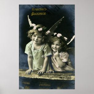 Affiches Postal de Pascua Vintage