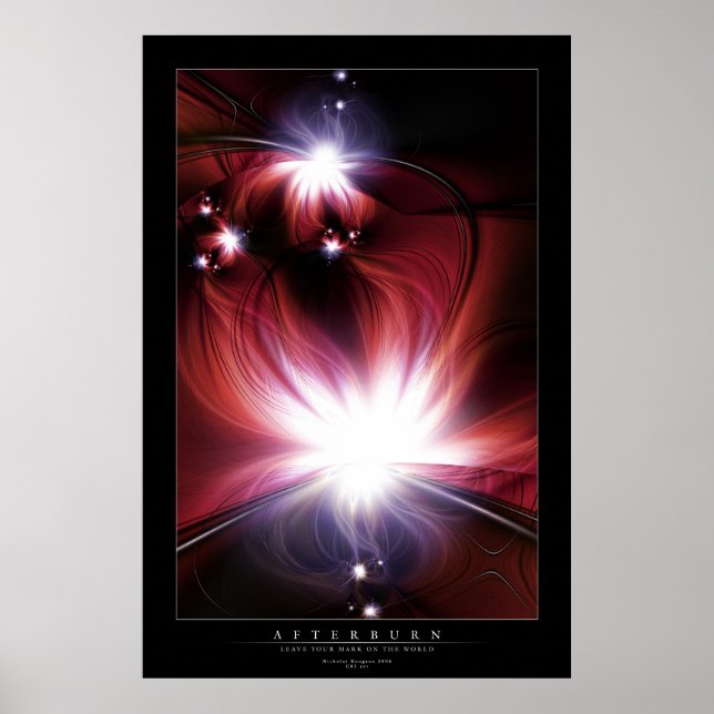 Affiches Postcombustion (Devant)