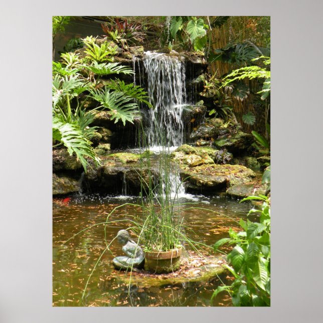 Affiches Poster, cascade et sirène (Devant)