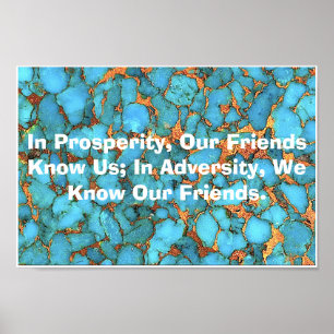 Affiches "Poster chinois des mots de sagesse"