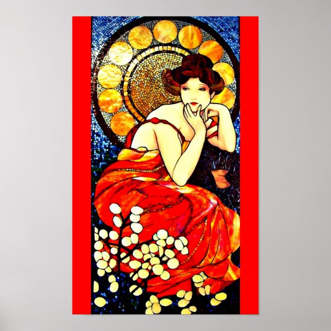 Affiches Poster-Classic/Vintage-Alphonse Mucha 110 (Devant)